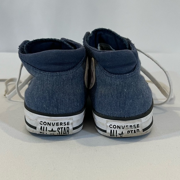 Converse Chuck Taylor All-Star Madison Mid-Top Sneaker, Blue, W Size 9 - Picture 4 of 6
